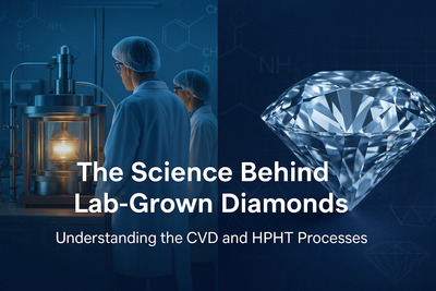 The Science Behind Lab-Grown Diamonds: Understanding the CVD and HPHT Processes