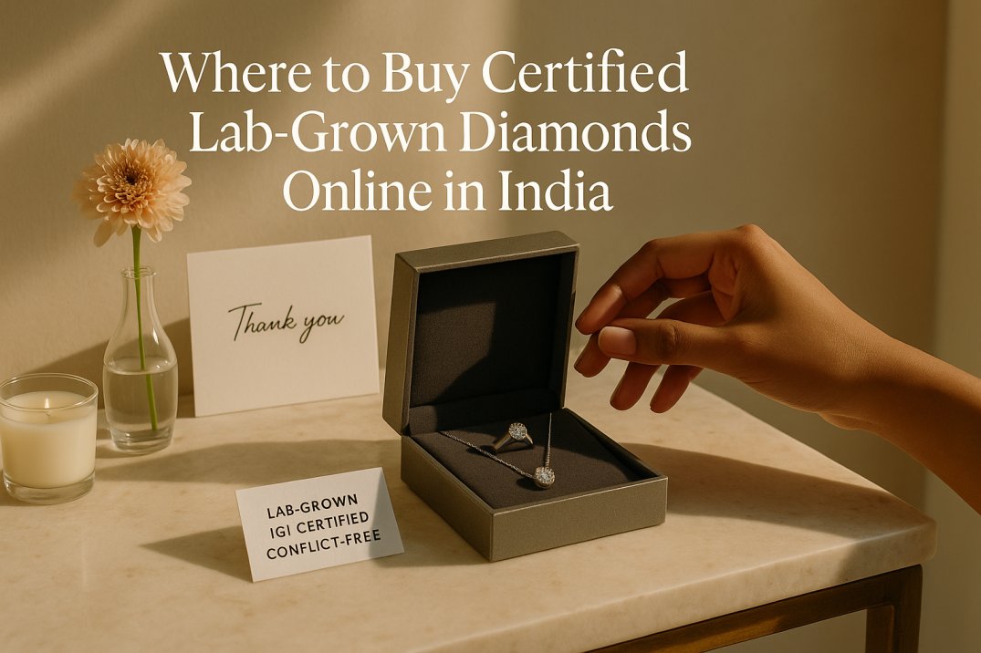 Where to Buy Certified Lab-Grown Diamonds Online in India – SYNDIORA