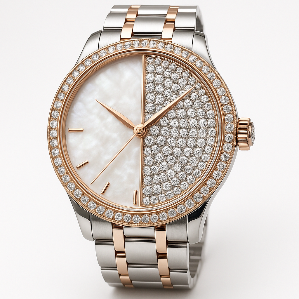 Eterna Duo Gold Watch