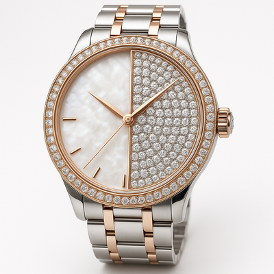 Eterna Duo Gold Watch
