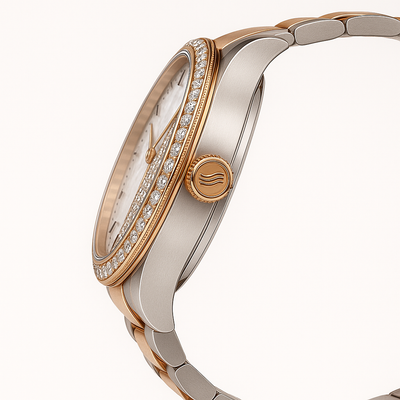 Luxe Duality Gold Watch