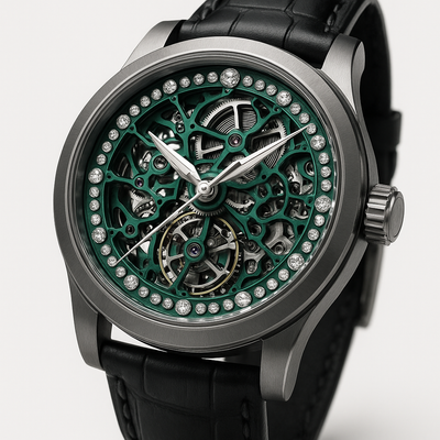 Men’s Mechanical Diamond Watch – Imperial Mechanique