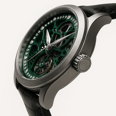 Men’s Mechanical Diamond Watch – Imperial Mechanique