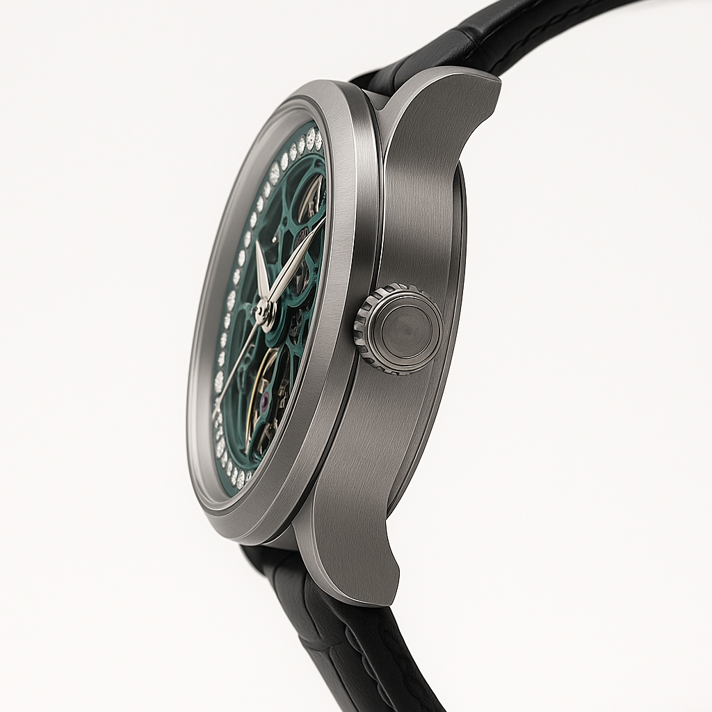 Men’s Mechanical Diamond Watch – Imperial Mechanique