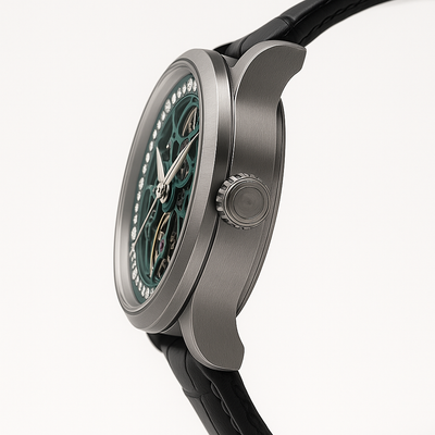 Men’s Mechanical Diamond Watch – Imperial Mechanique