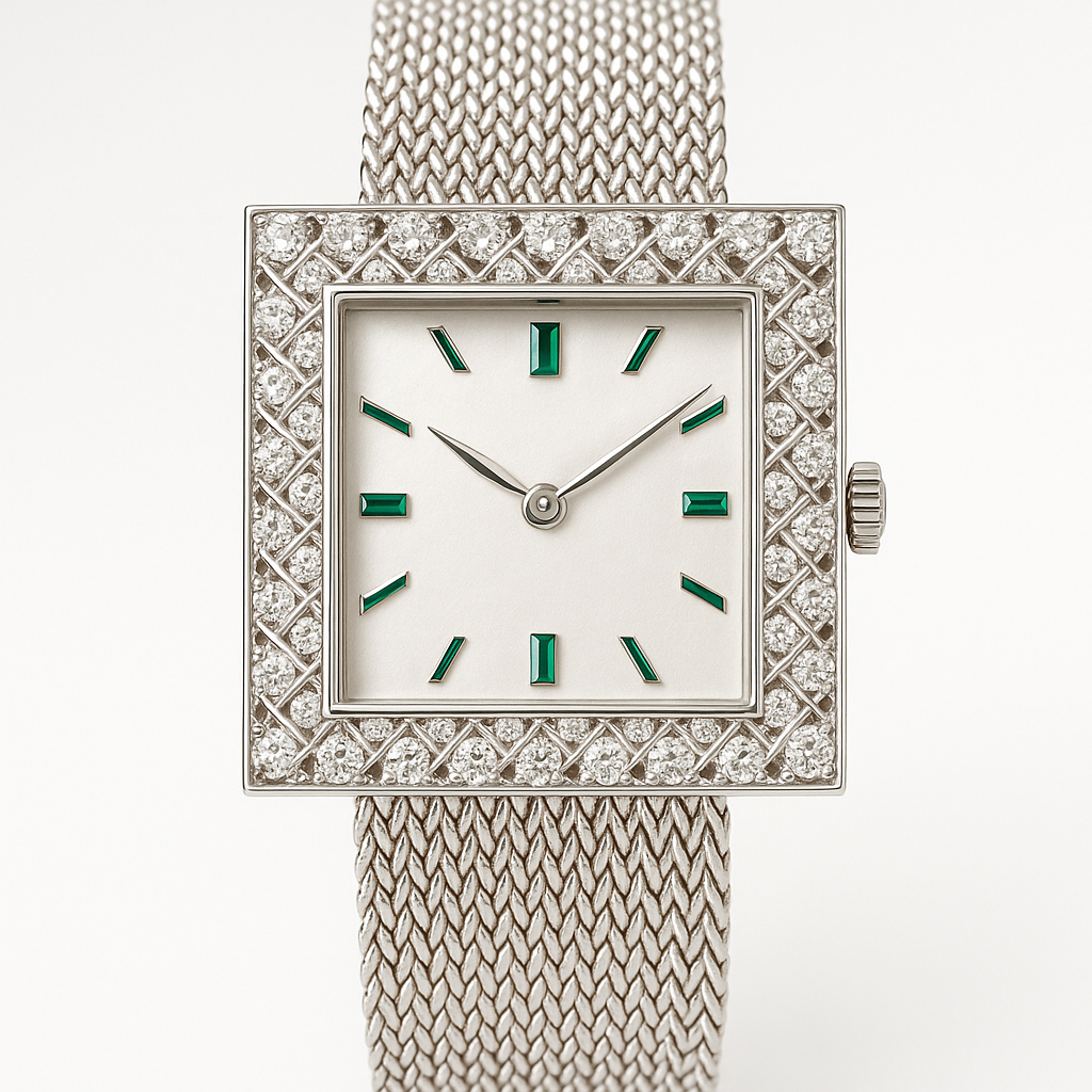 Imperium Square Diamond Watch