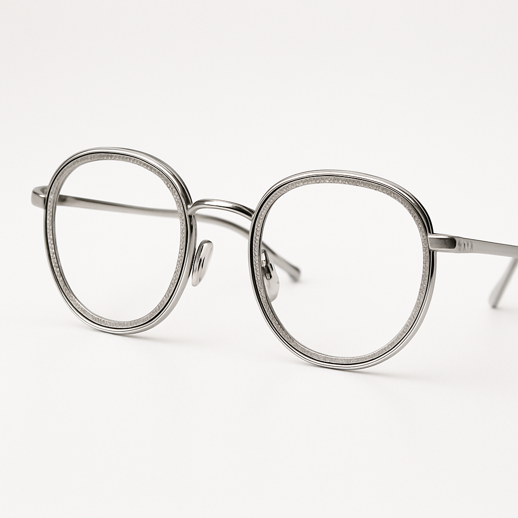 Classic White Gold & Diamond luxury Specs