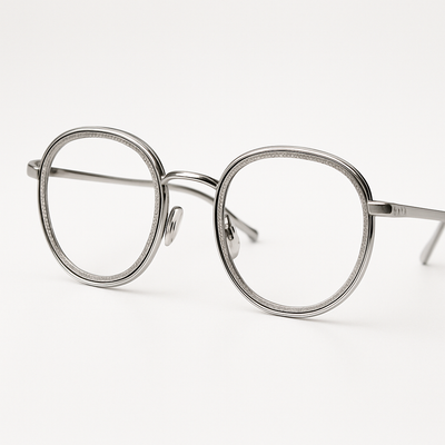 Classic White Gold & Diamond luxury Specs