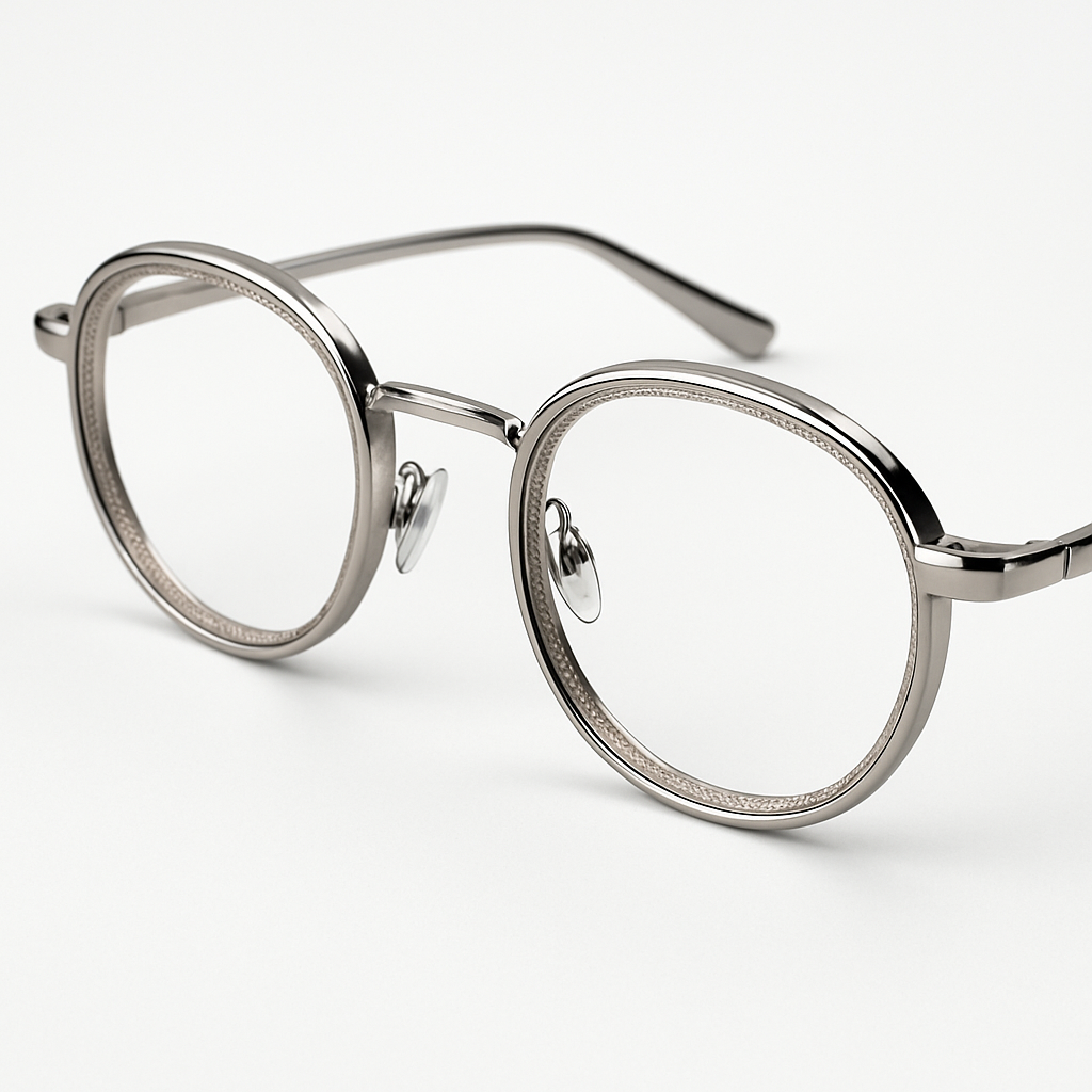 Classic White Gold & Diamond luxury Specs