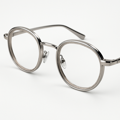 Classic White Gold & Diamond luxury Specs