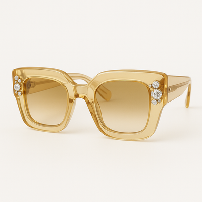Statement Diamond Luxury Sunglasses