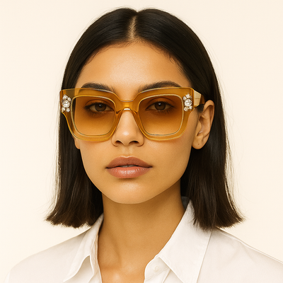 Statement Diamond Luxury Sunglasses