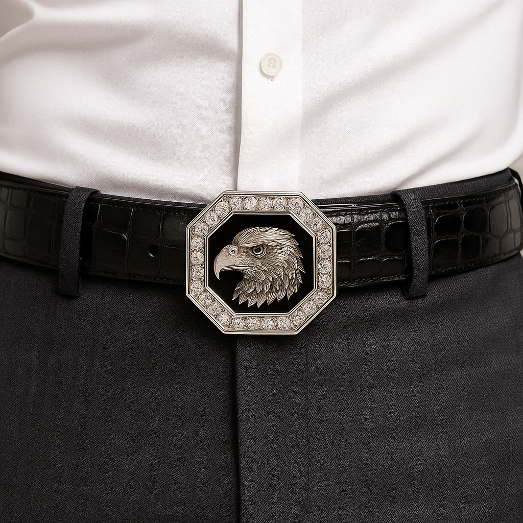 Luxury Men’s Eagle Belt