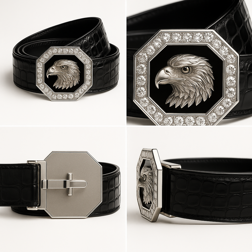 Luxury Men’s Eagle Belt