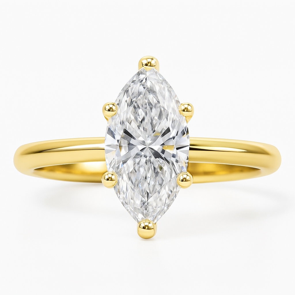 Classic Marquise Solitaire Ring