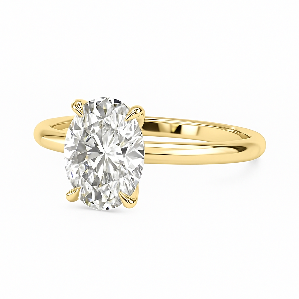 Classic Cushion Solitaire Ring