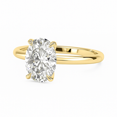 Classic Cushion Solitaire Ring