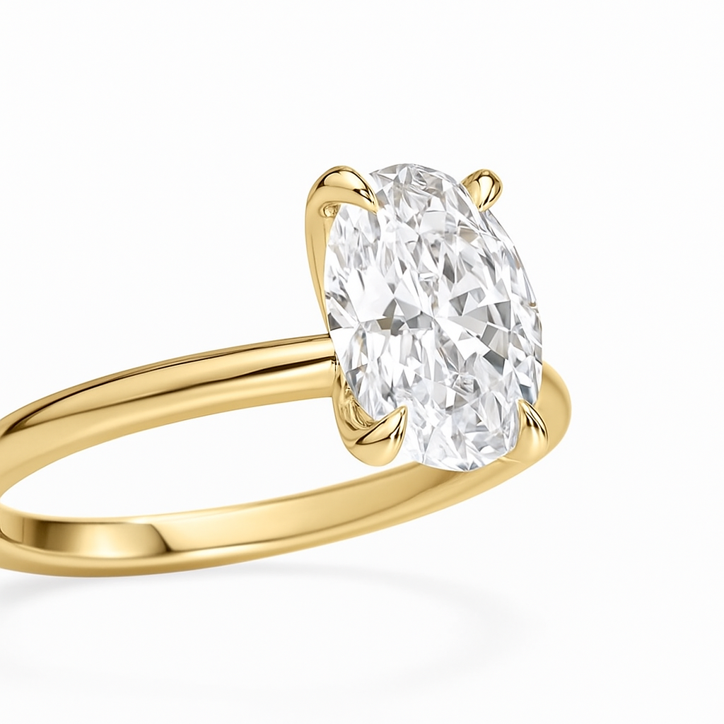 Classic Cushion Solitaire Ring