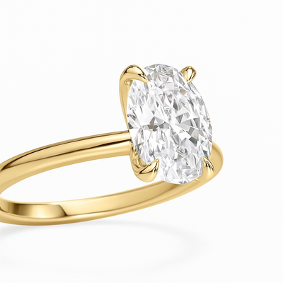 Classic Cushion Solitaire Ring