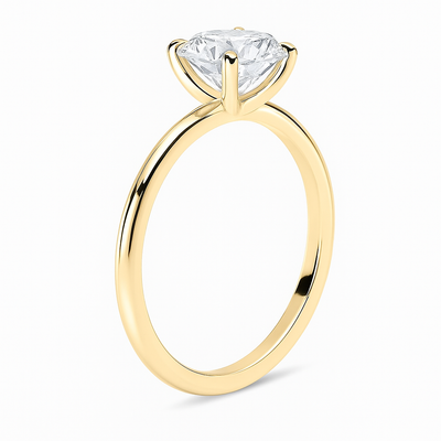 Classic Round Solitaire Ring