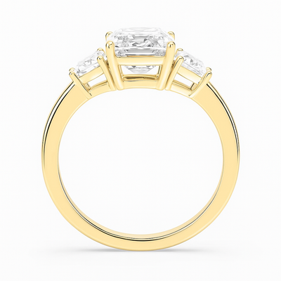 Princess Pear Solitaire Ring