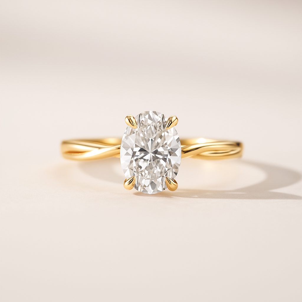 Classic Cushion Solitaire Ring