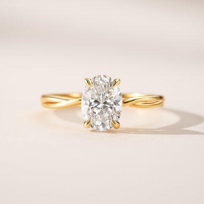 Classic Cushion Solitaire Ring