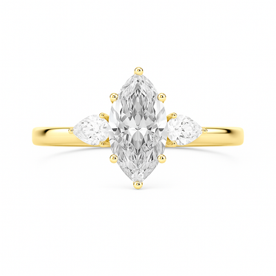 Marquise & Pear Radiance Ring