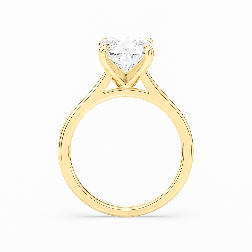 Classic Cushion Solitaire Ring