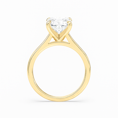 Classic Cushion Solitaire Ring