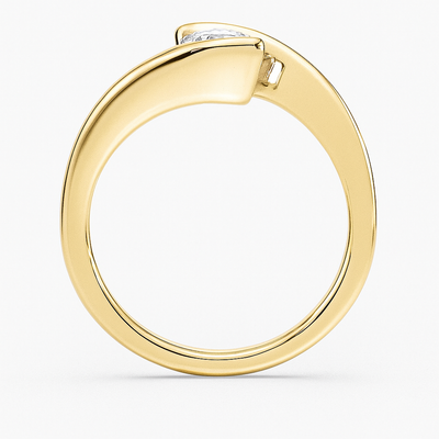 Classic Twist Round Solitaire Ring