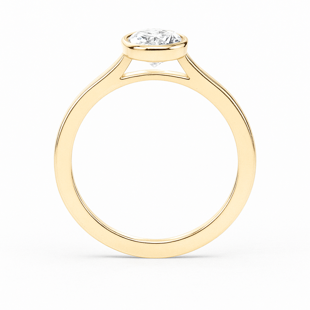 Classic Oval Bezel Ring