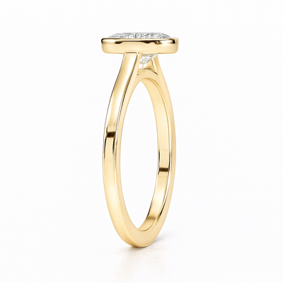 Classic Oval Bezel Ring