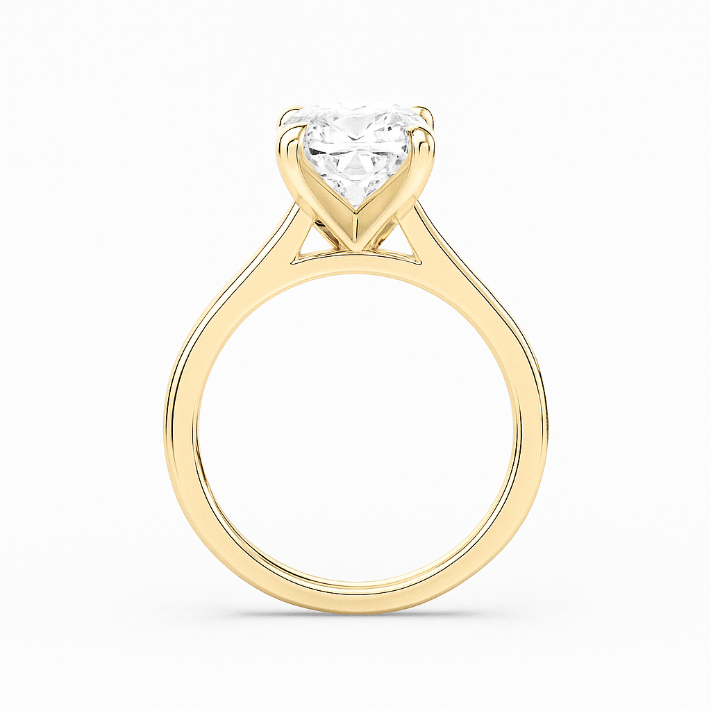 Classic Cushion Solitaire Ring