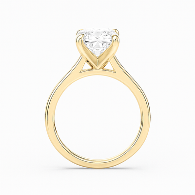 Classic Cushion Solitaire Ring