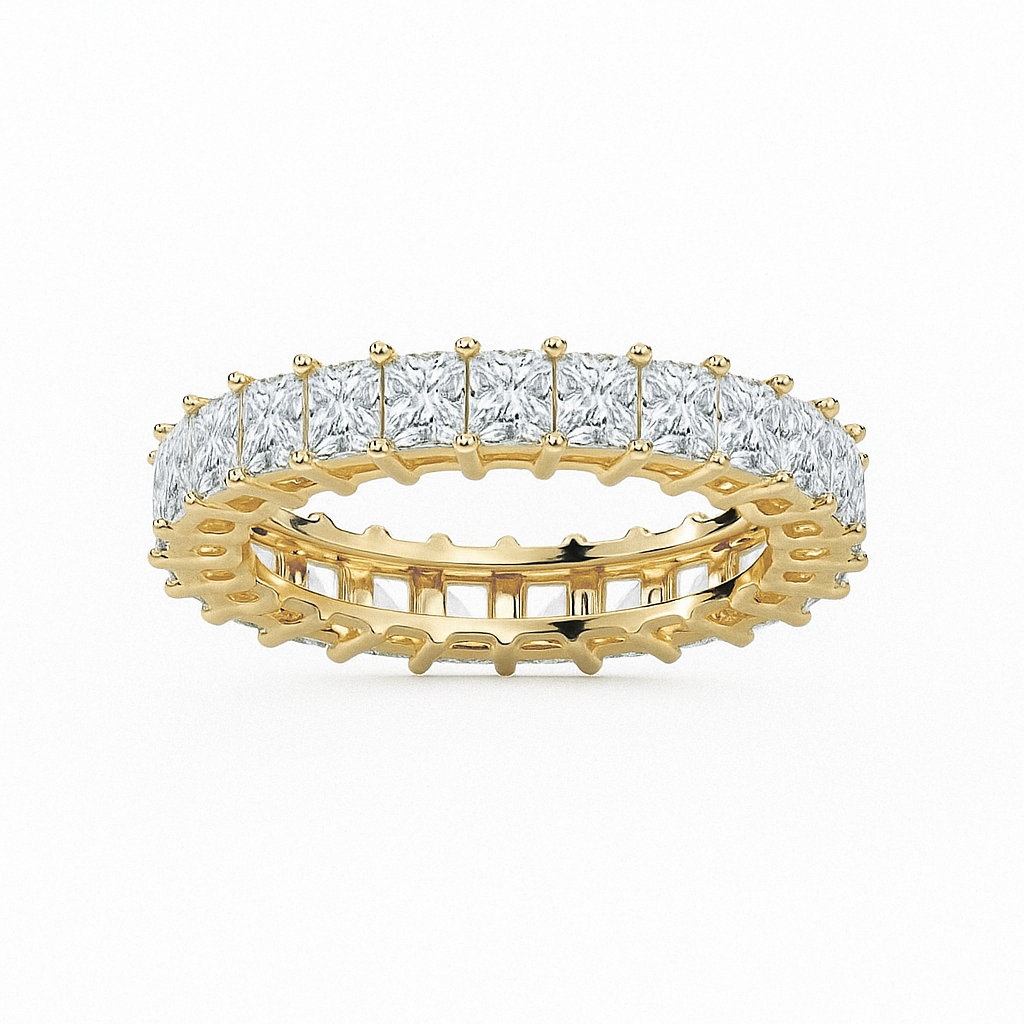 Eterna Emerald Eternity Band
