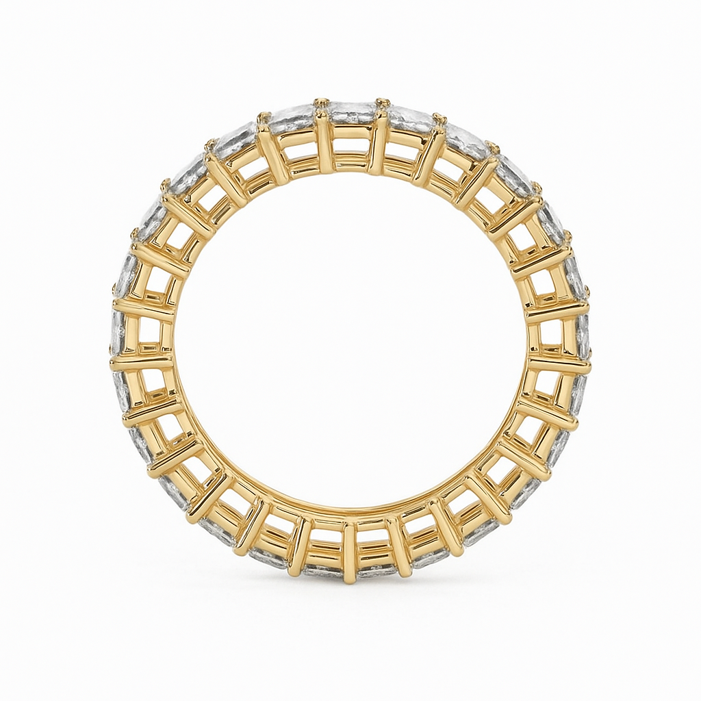 Eterna Emerald Eternity Band