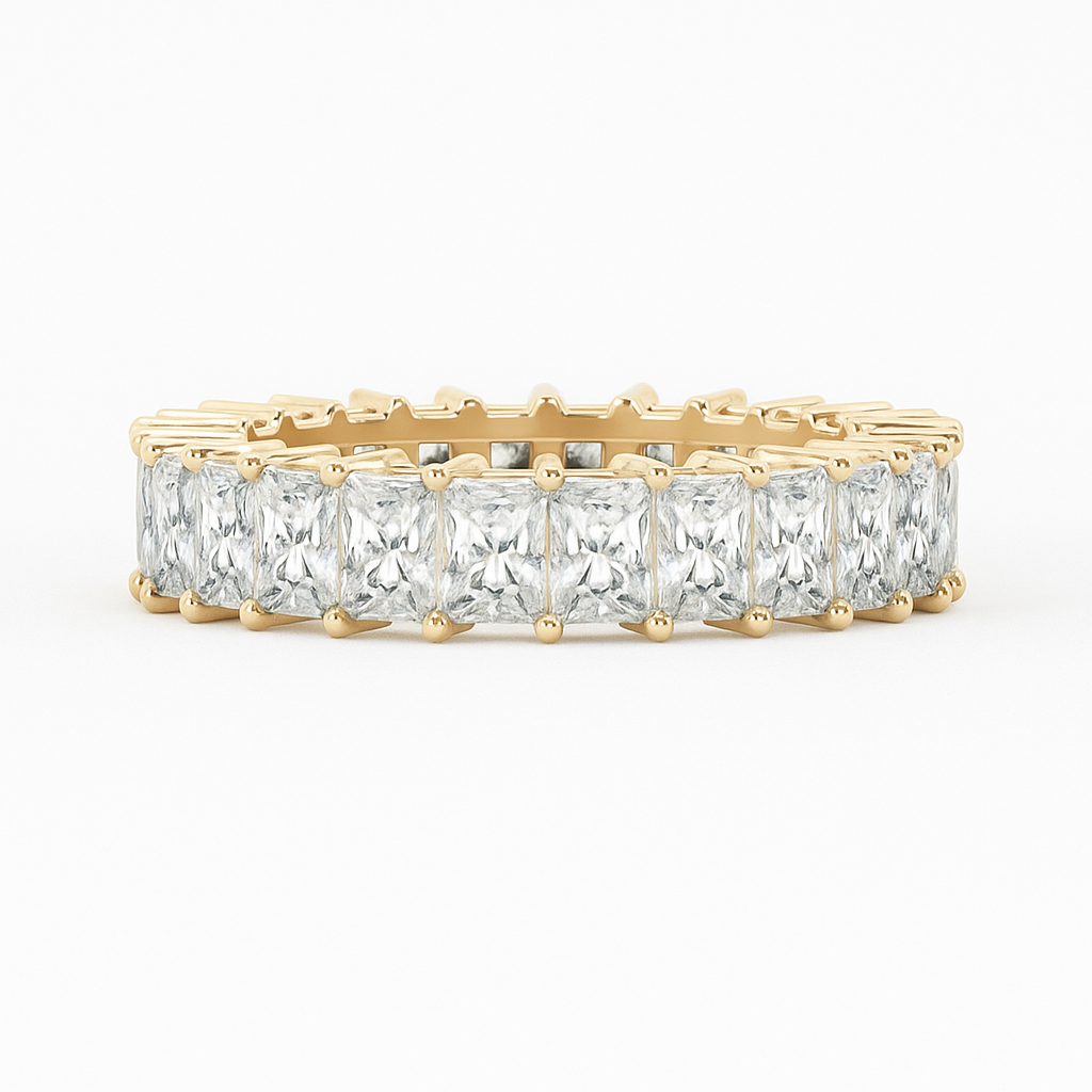 Eterna Emerald Eternity Band