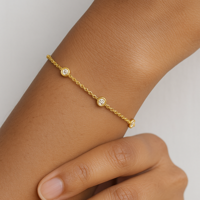Septa Delicate Diamond Bracelet