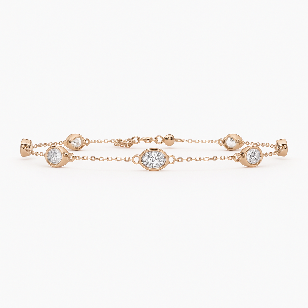 Septa Bazel Diamond Bracelet