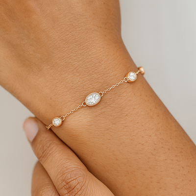 Septa Bazel Diamond Bracelet