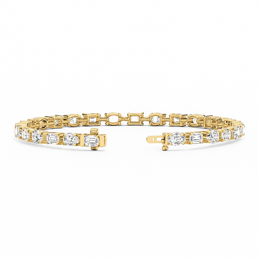 Duo Diamond Tennis Bracelet