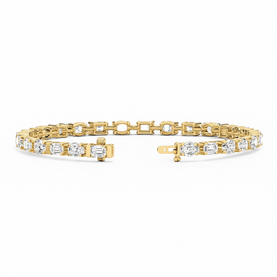 Duo Diamond Tennis Bracelet