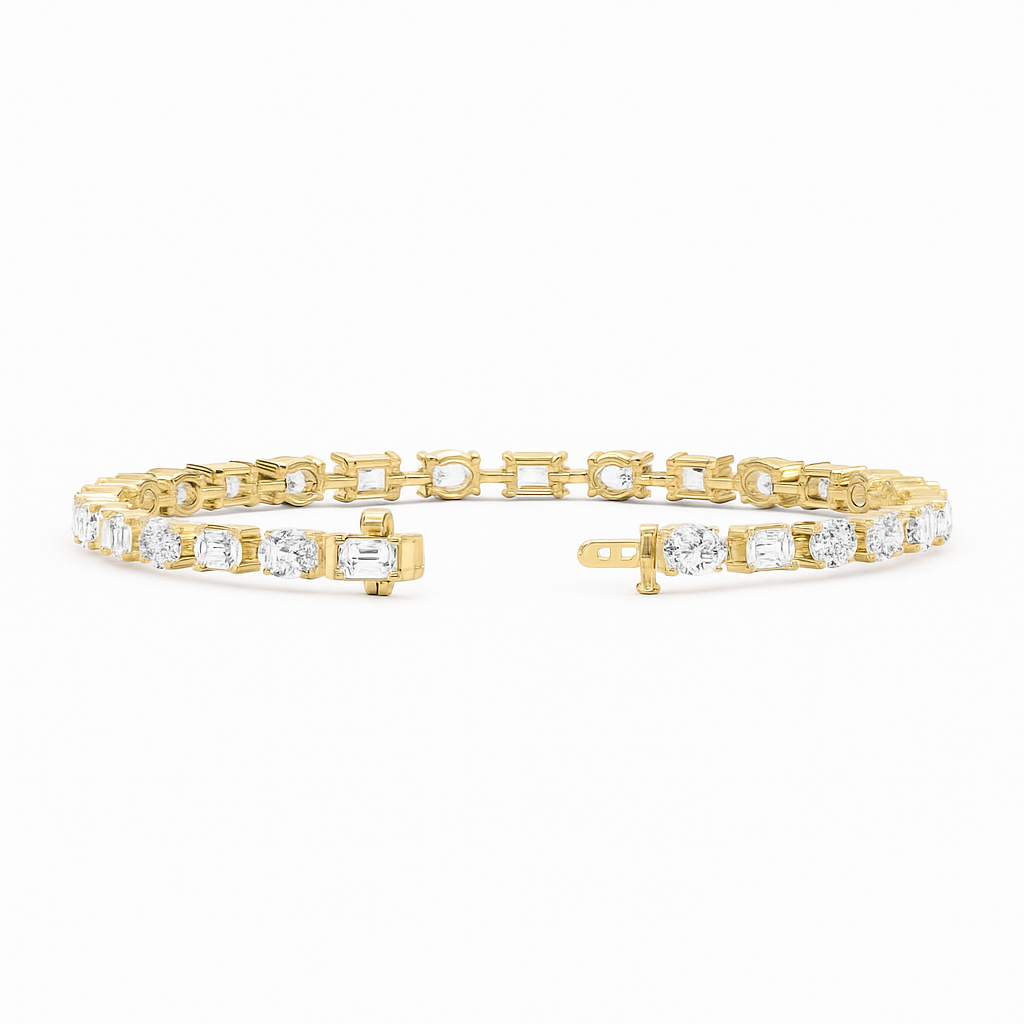 Duo Spark Tennis Bracelet