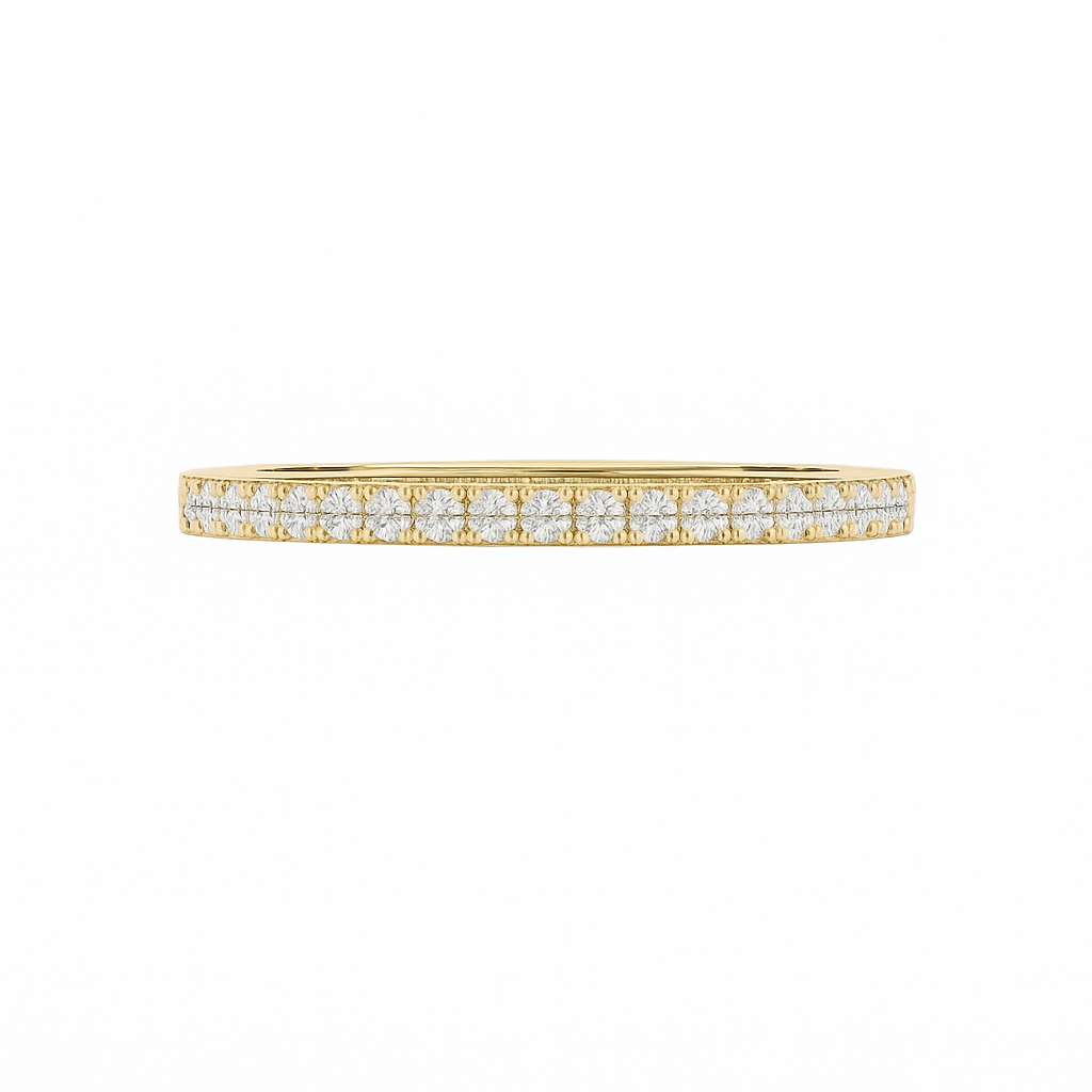 Round Half-Eternity Band