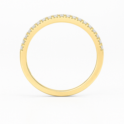 Round Half-Eternity Band