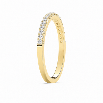 Round Half-Eternity Band