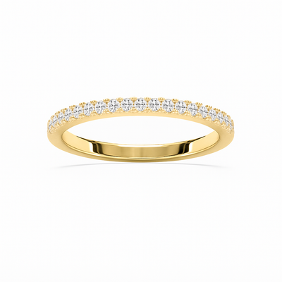 Round Half-Eternity Band