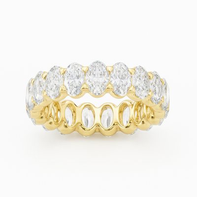 Eterna Oval Eternity Band