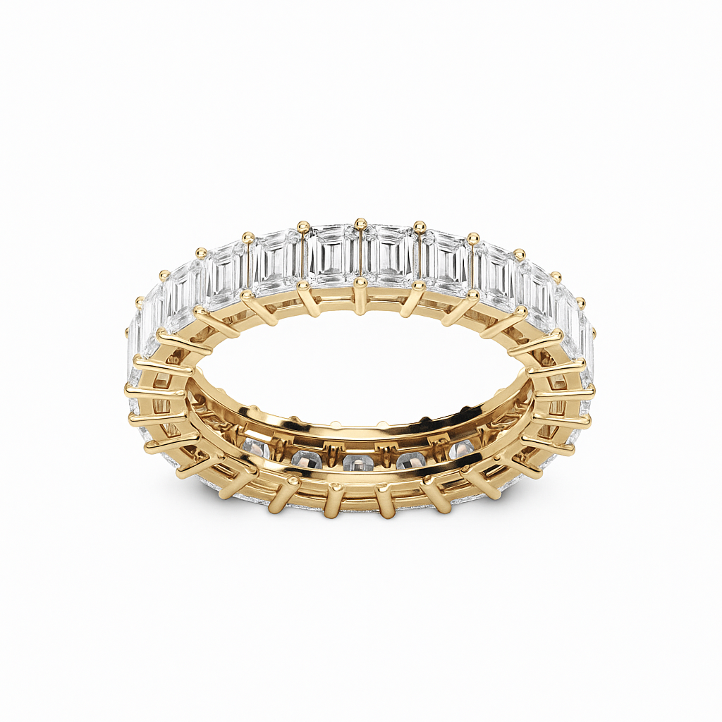 Eterna Emerald Eternity Band